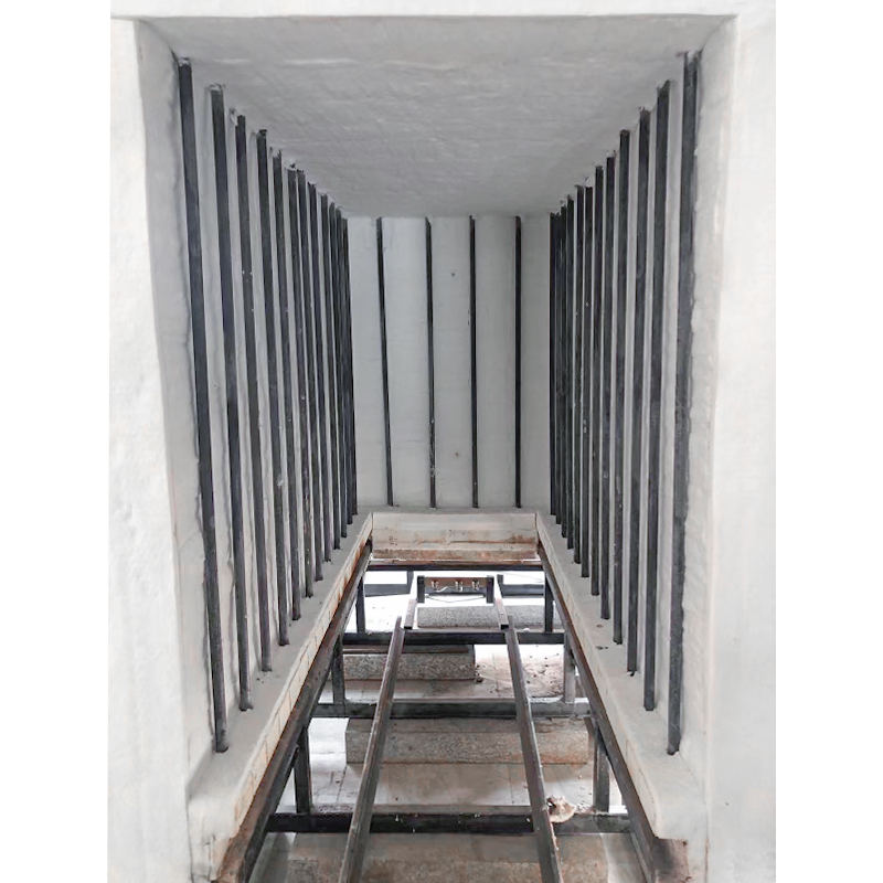 Bloco de módulo de fibra composta para material de revestimento de forno industrial de alta temperatura