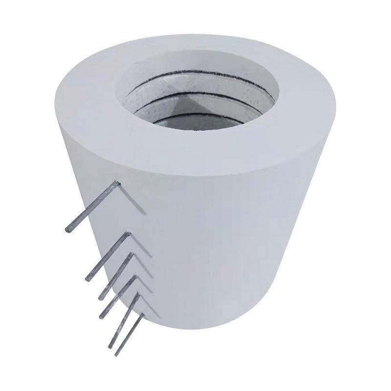 Bloco de módulo de aquecimento de fibra cerâmica para forno de resistência elétrica