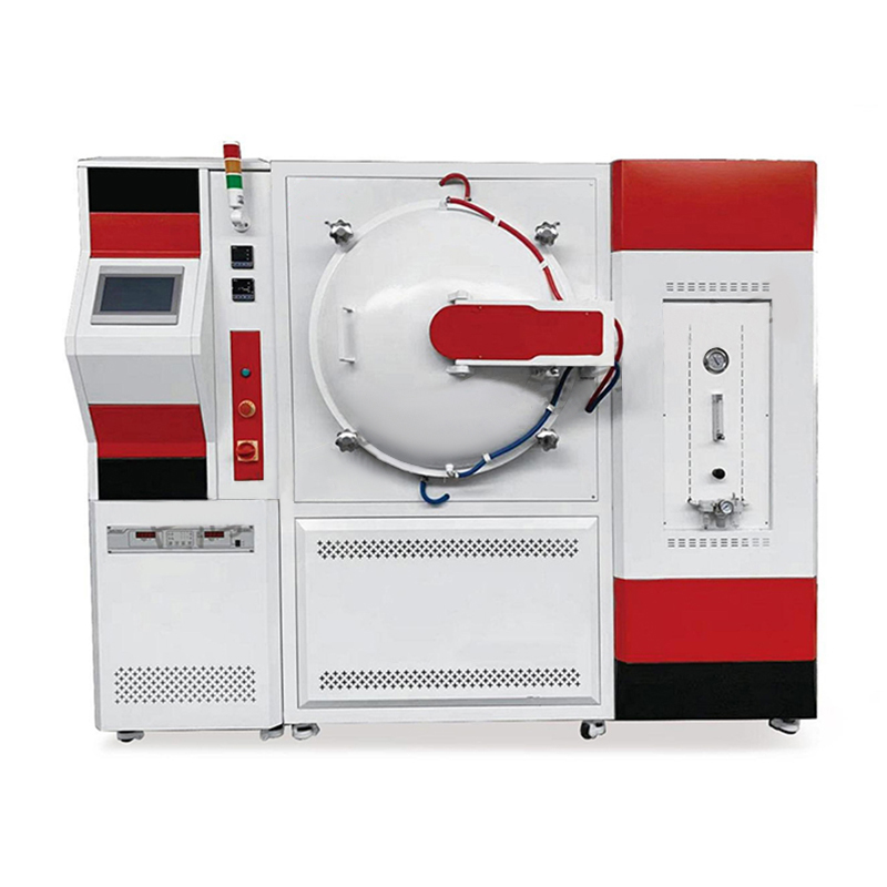 Forno tubular de carbono a vácuo